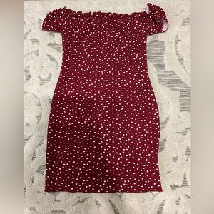 Heart red dress , teen .